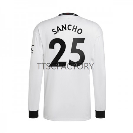 Maillot de Foot Manchester United Jadon Sancho 25 Extérieur 2022-23 Manches Longues Maillot de Foot Manchester United Jadon Sancho 25 Extérieur 2022-23 Manches Longues